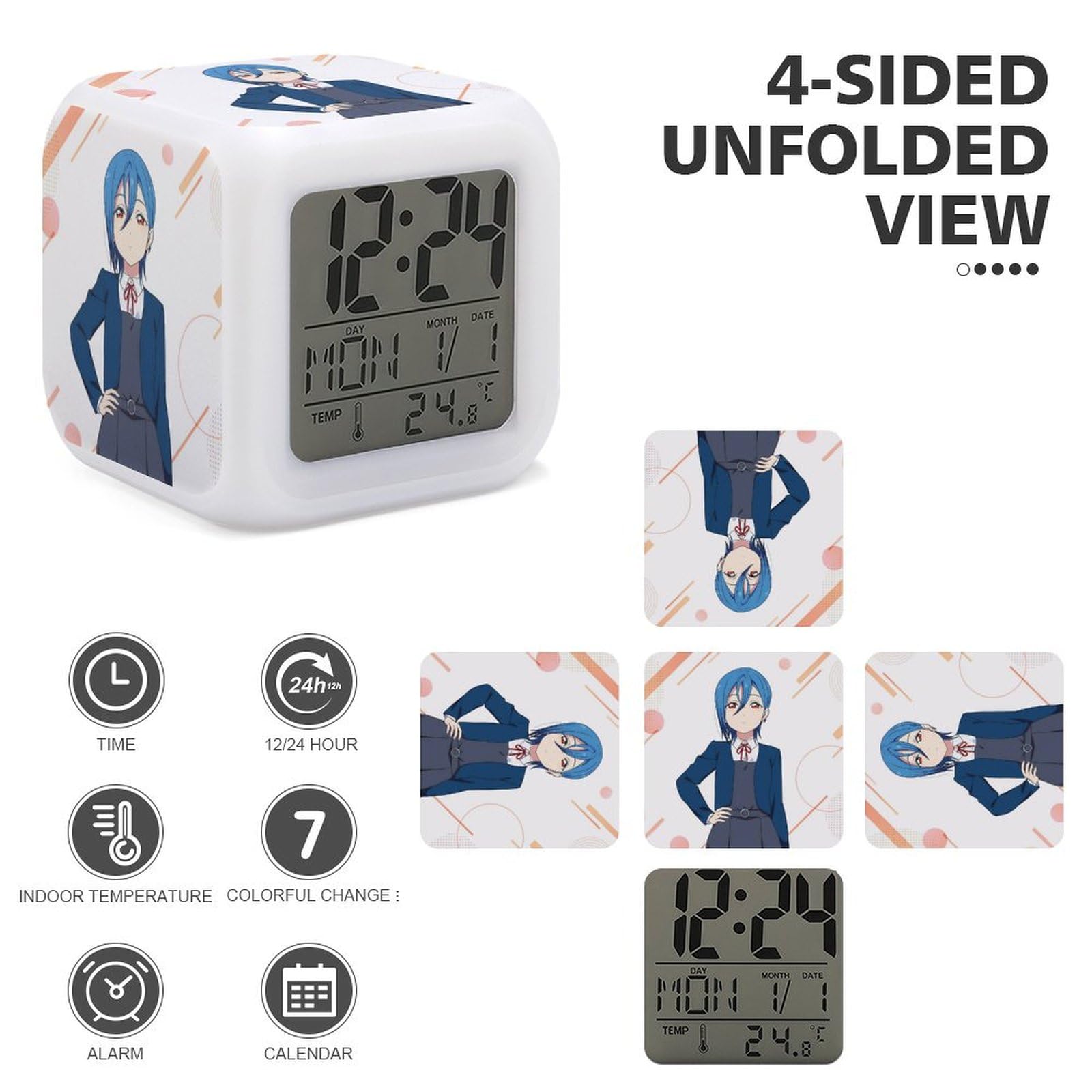 Amazon.co.jp: ラブライブ スーパースター 若菜四季 目覚まし時計